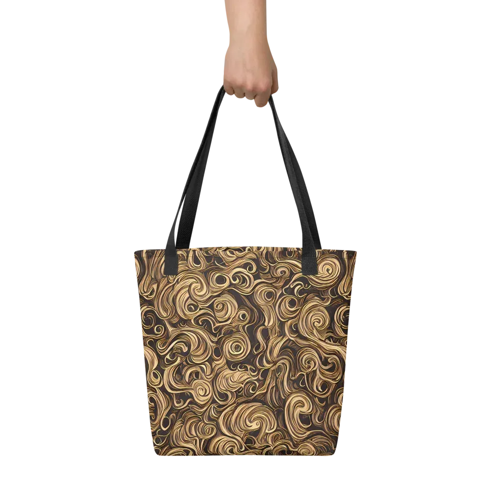 Amber Whirl on Tote Bag — Front