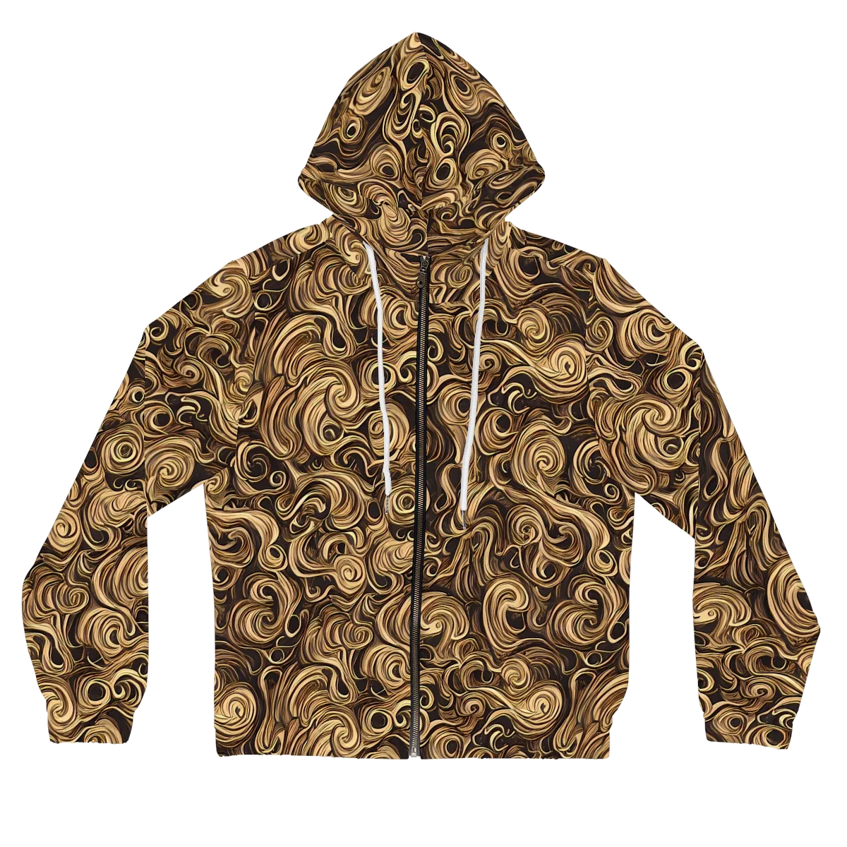 Amber Whirl on Women's Full-Zip Hoodie — Front