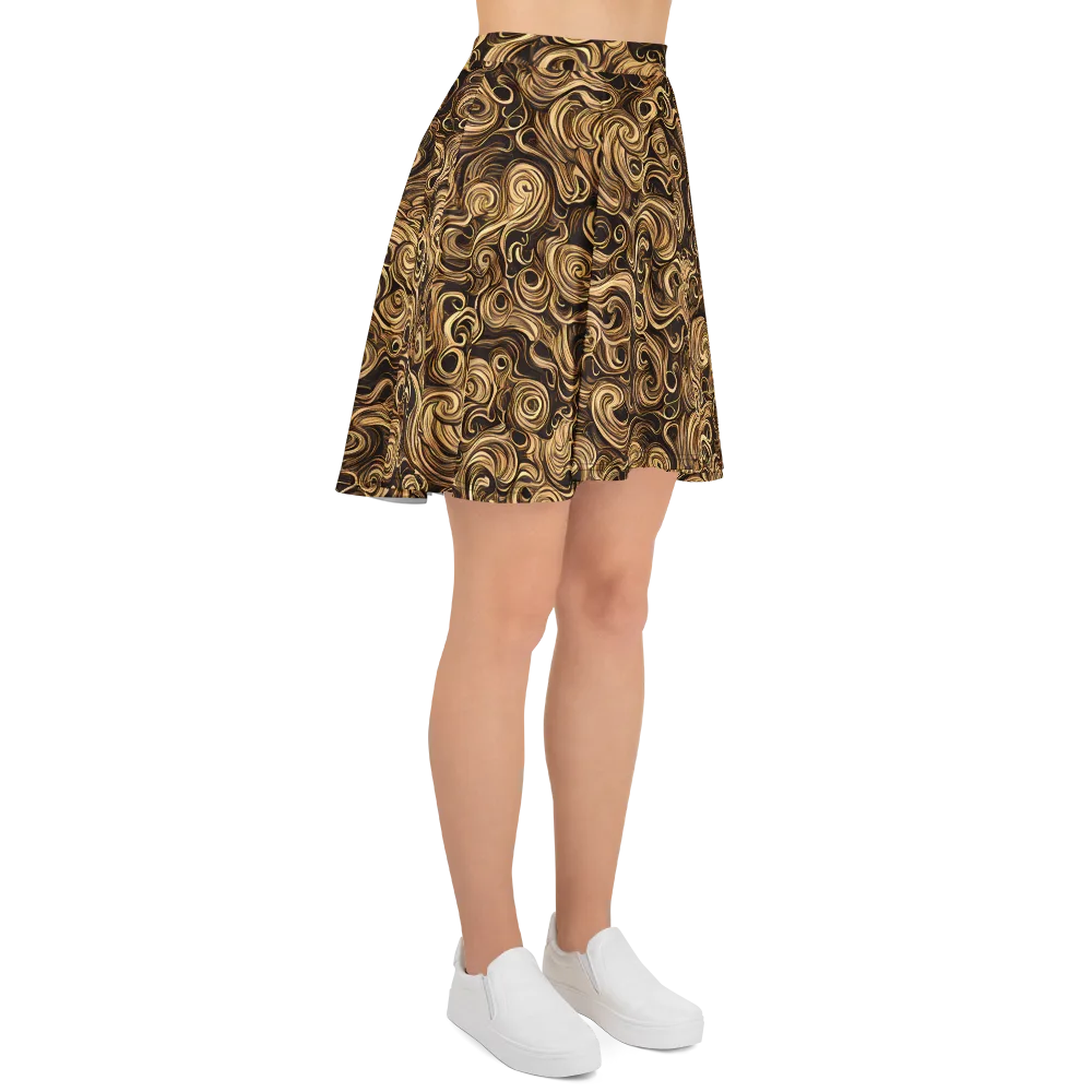 Amber Whirl on Skater Skirt — Right