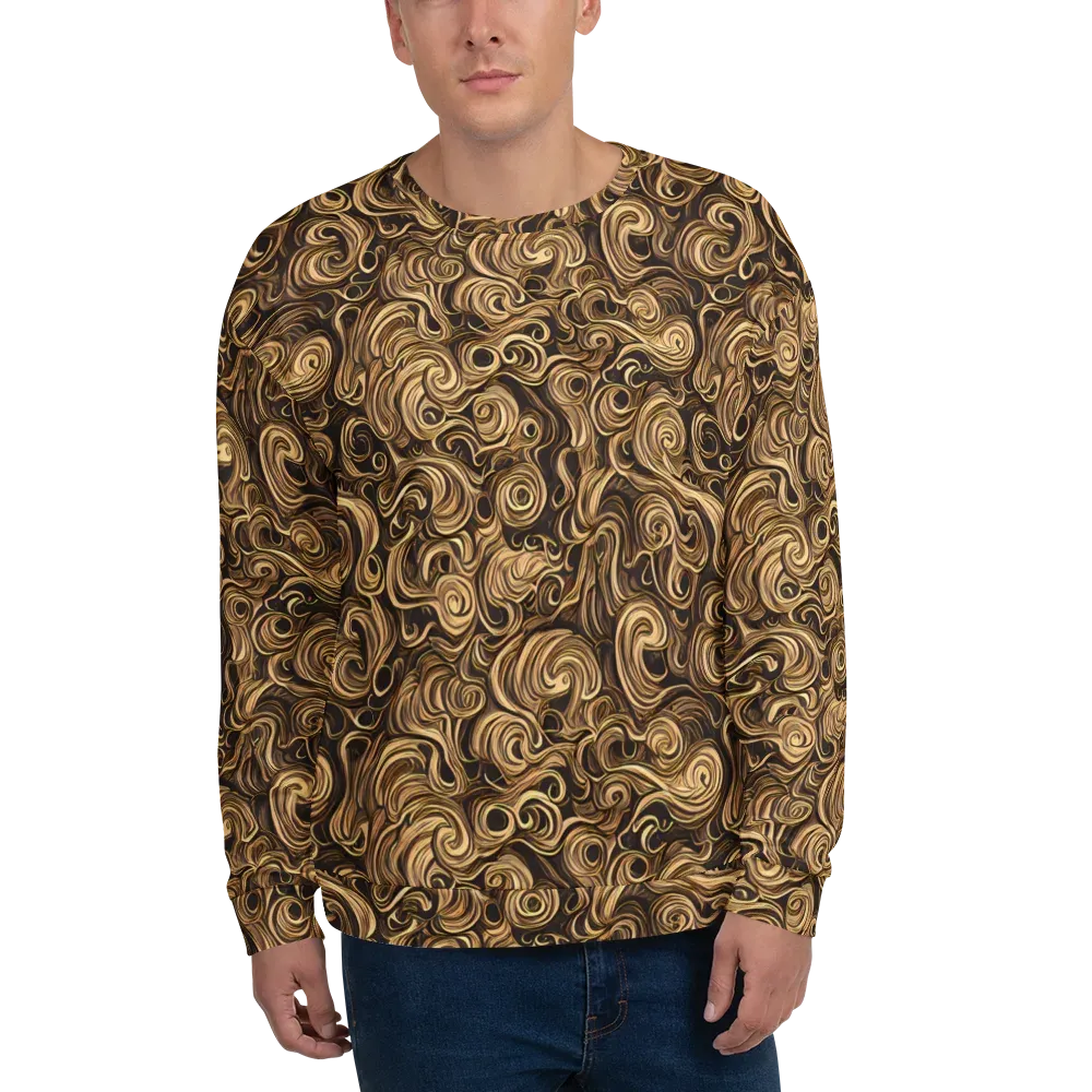 Amber Whirl on Sweatshirt — Front
