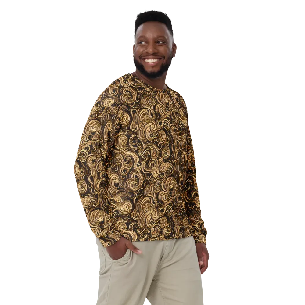 Amber Whirl on Sweatshirt — Front