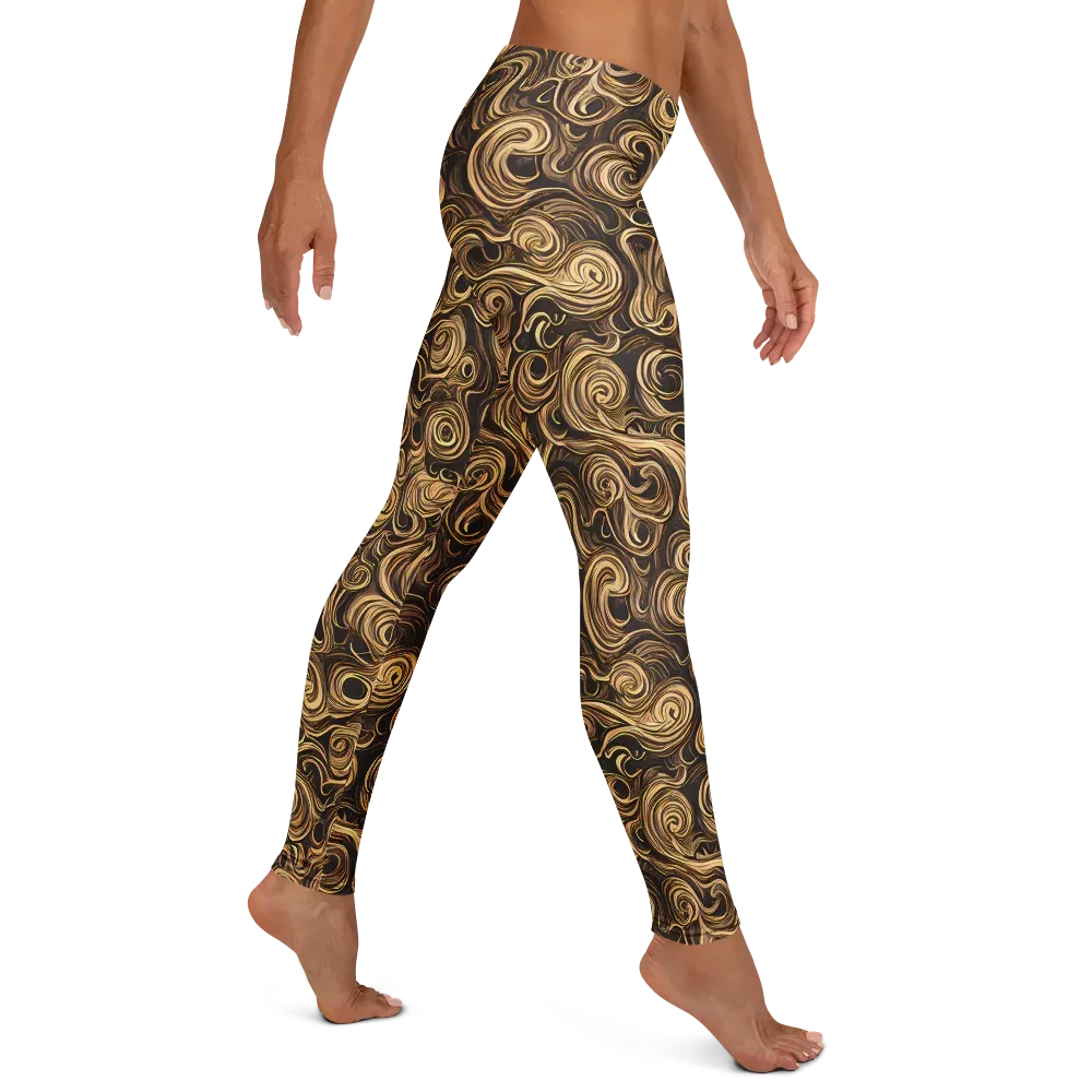 Amber Whirl on Leggings — Right