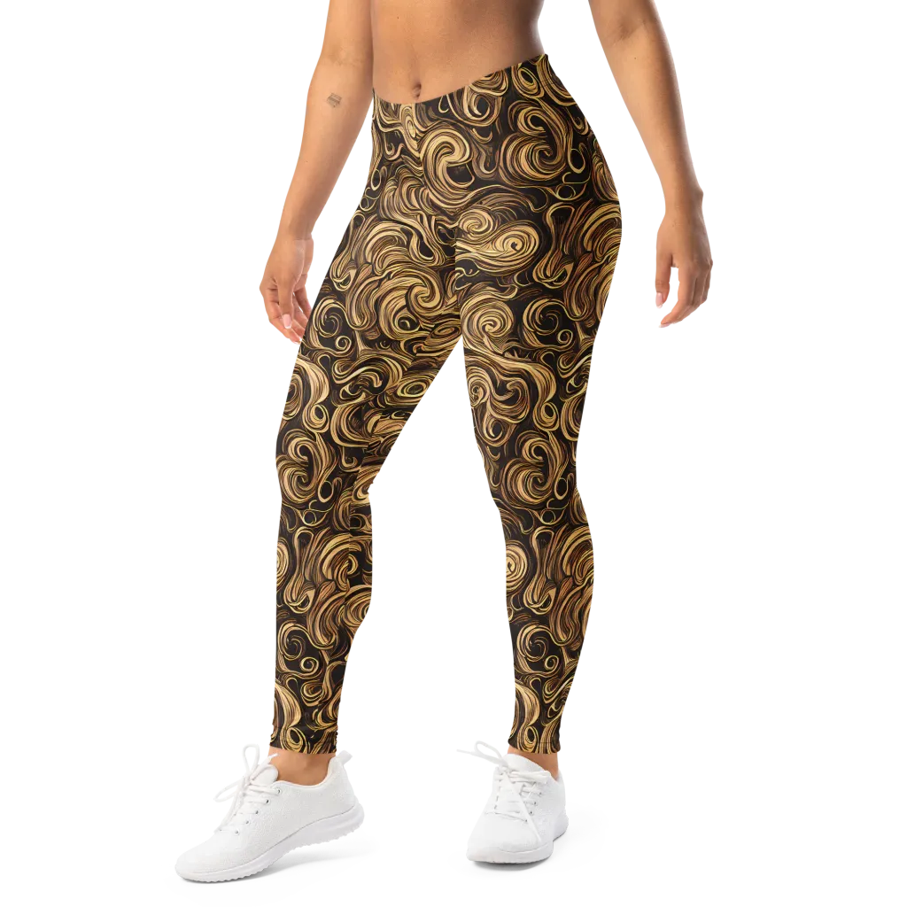 Amber Whirl on Leggings — Left Front