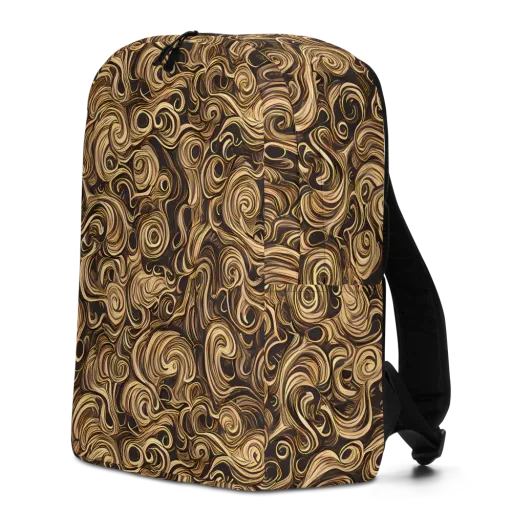 Amber Whirl on a Minimalist Backpack