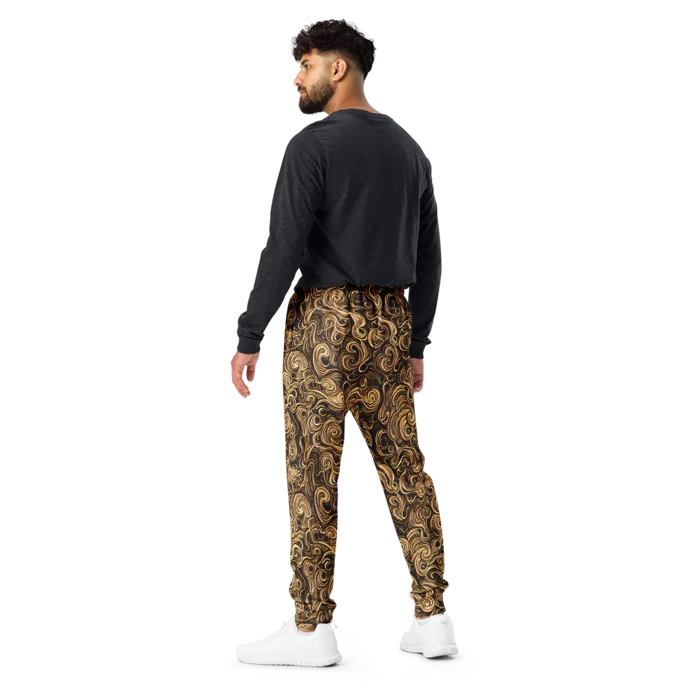 Amber Whirl on Men's Joggers — Back