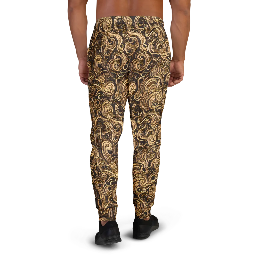 Amber Whirl on Men's Joggers — Back