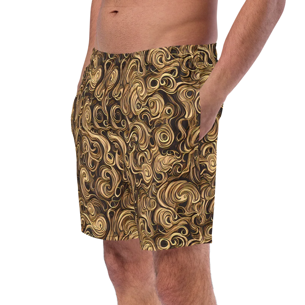 Amber Whirl on Swim Trunks — Left Front
