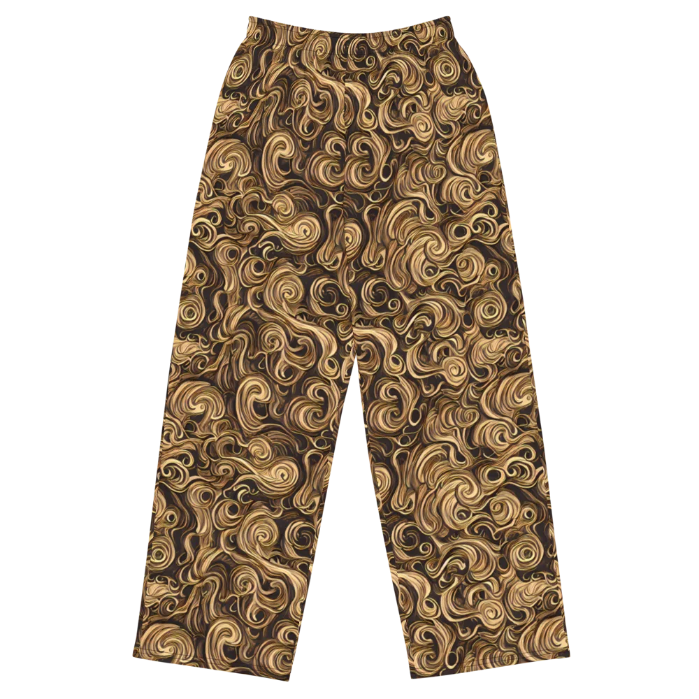 Amber Whirl on Wide-Leg Pants — Front