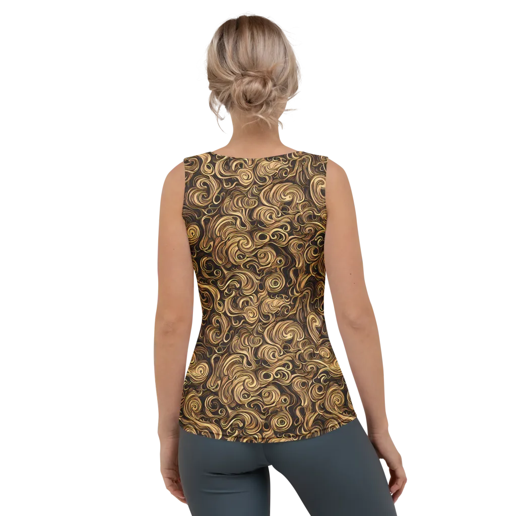 Amber Whirl on Women's Tank Top — Back