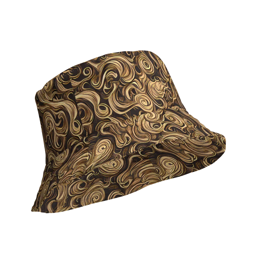 Amber Whirl on Reversible Bucket Hat — Product details Outside