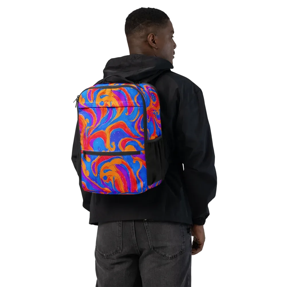 Kinetic Aura on Utility Backpack — Back
