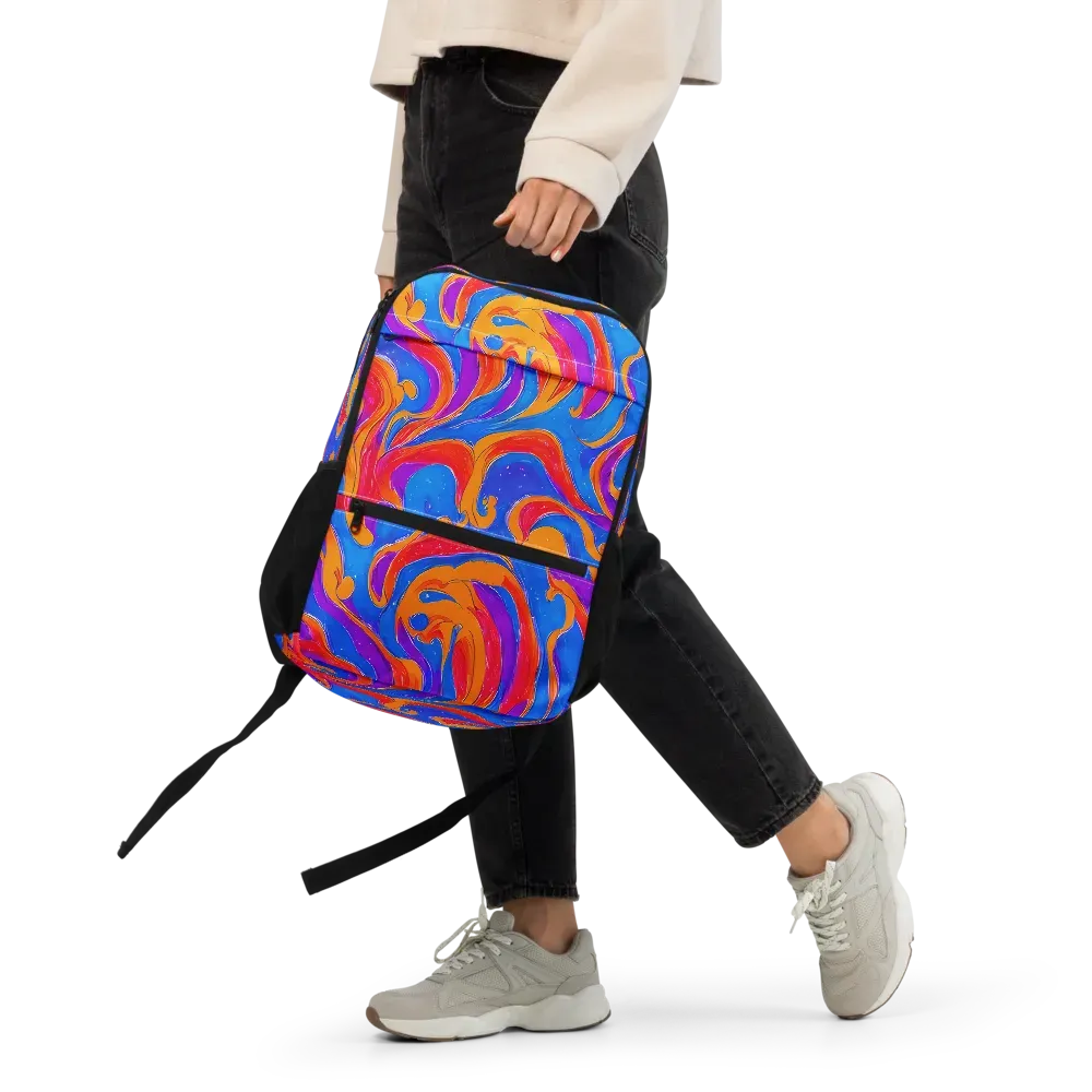 Kinetic Aura on Utility Backpack — Front