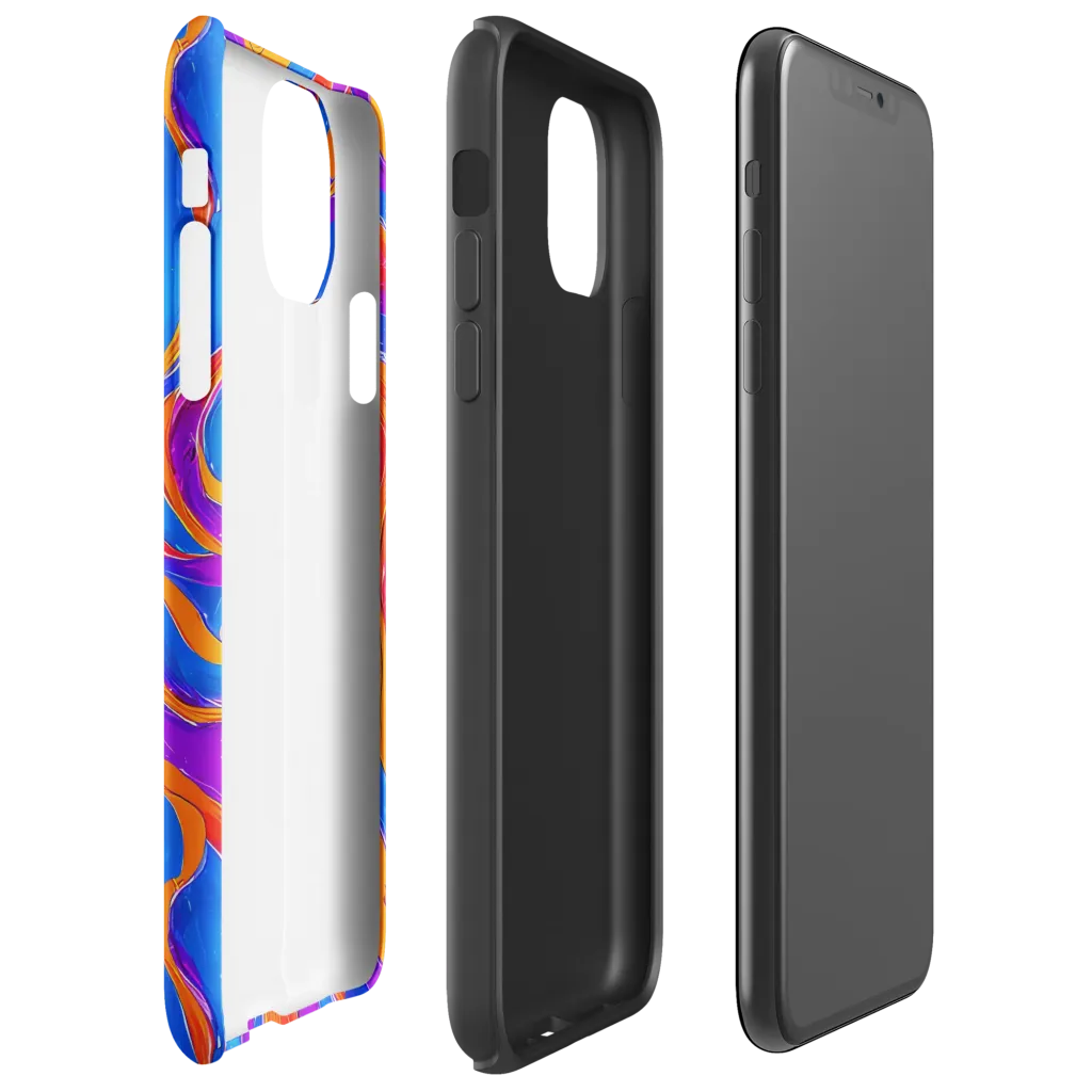 Kinetic Aura on Tough Case for iPhone® — Right
