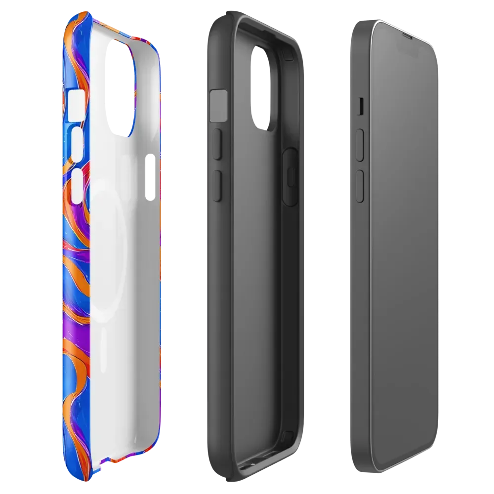 Kinetic Aura on MagSafe Tough Case for iPhone® — Front