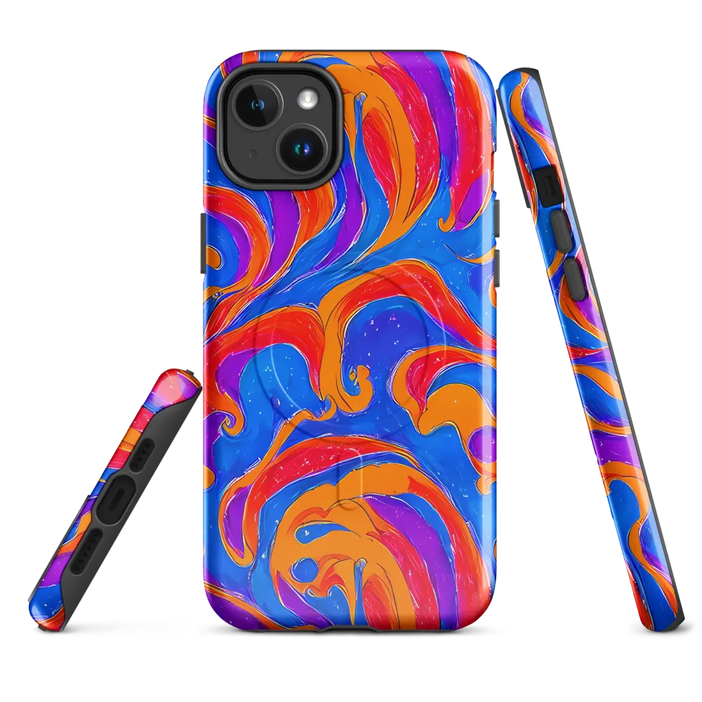 Kinetic Aura on MagSafe Tough Case for iPhone® — Front
