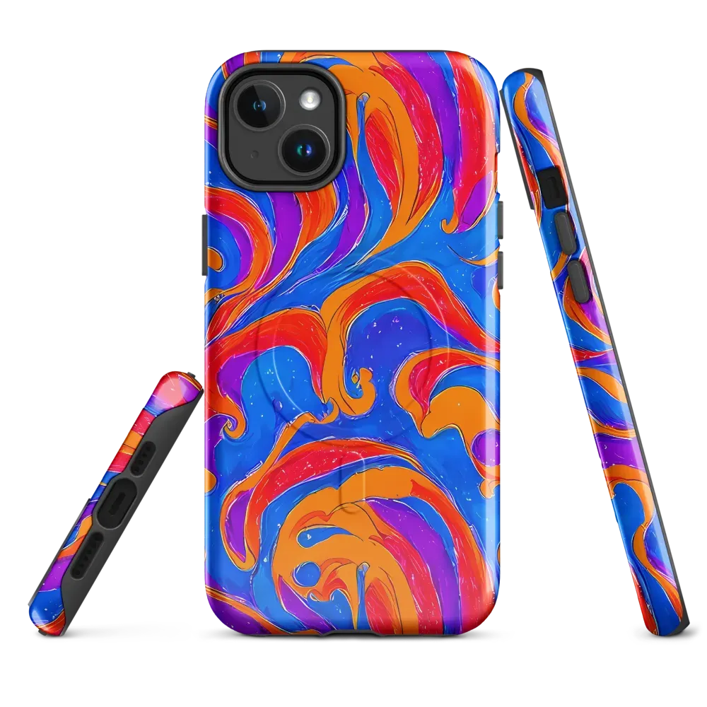 Kinetic Aura on MagSafe Tough Case for iPhone® — Front