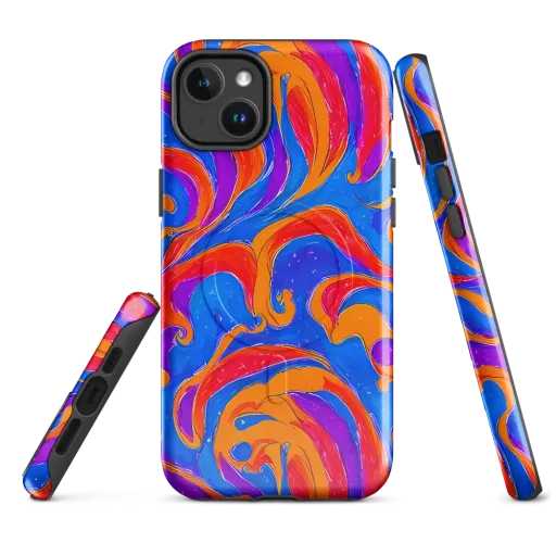 Kinetic Aura on a MagSafe Tough Case for iPhone®