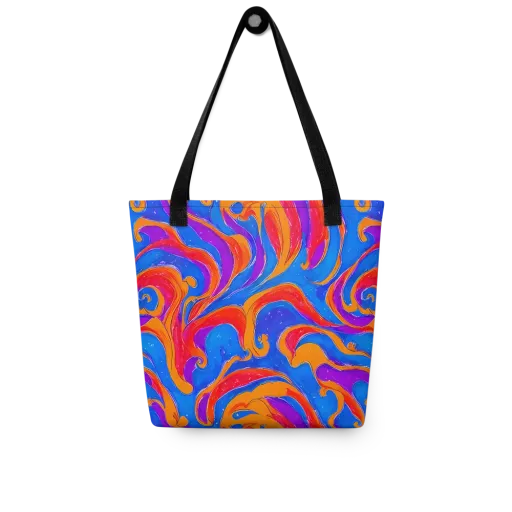 Kinetic Aura on a Tote Bag