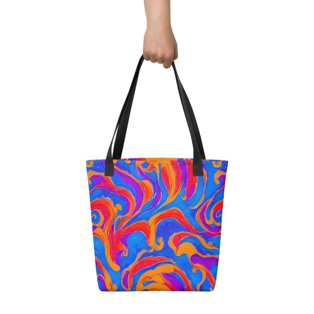 Kinetic Aura on Tote Bag — Front