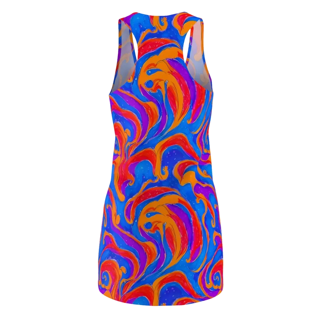 Kinetic Aura on Racerback Dress — Back