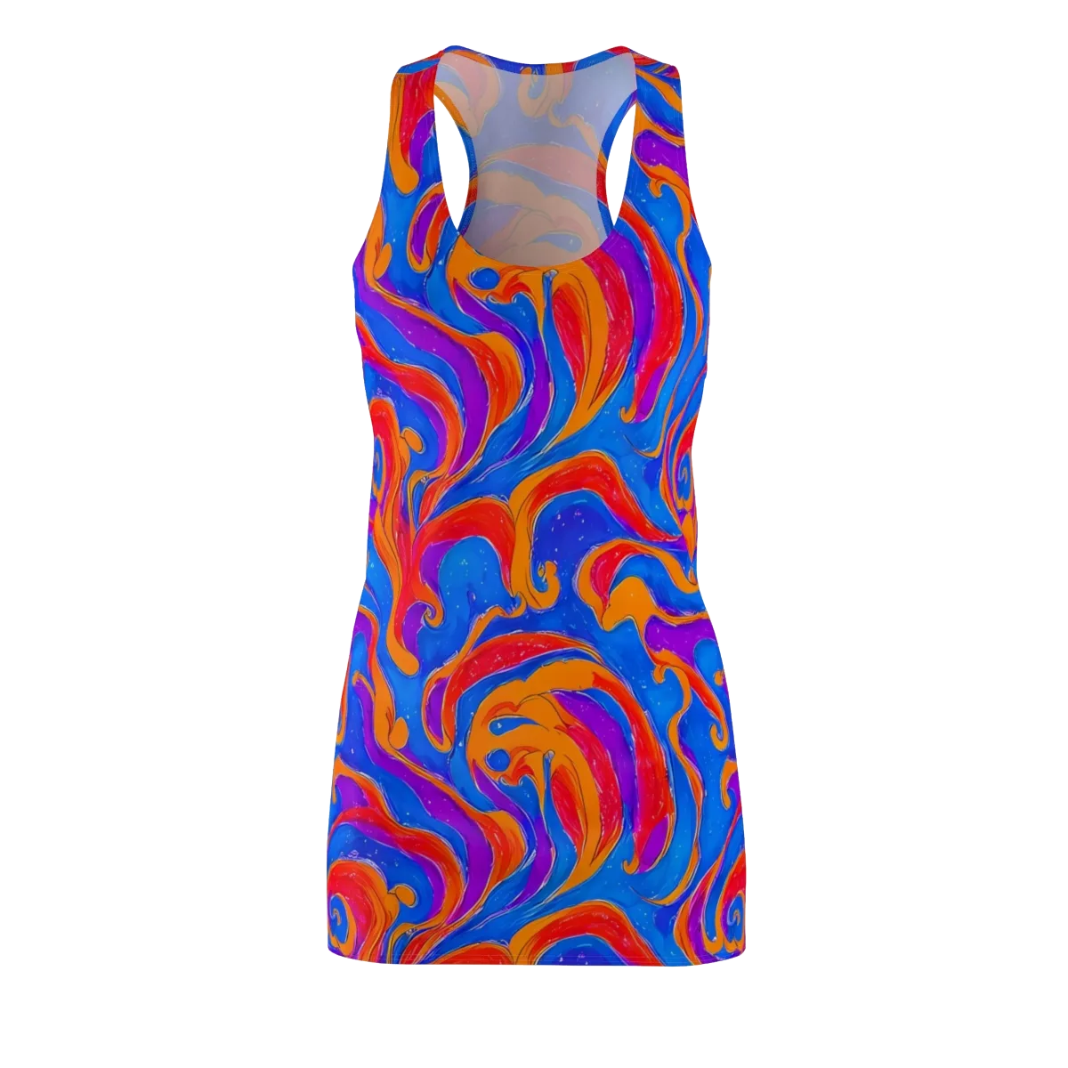 Kinetic Aura on Racerback Dress — Front
