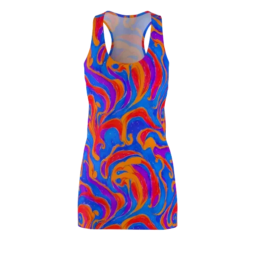 Kinetic Aura on a Racerback Dress
