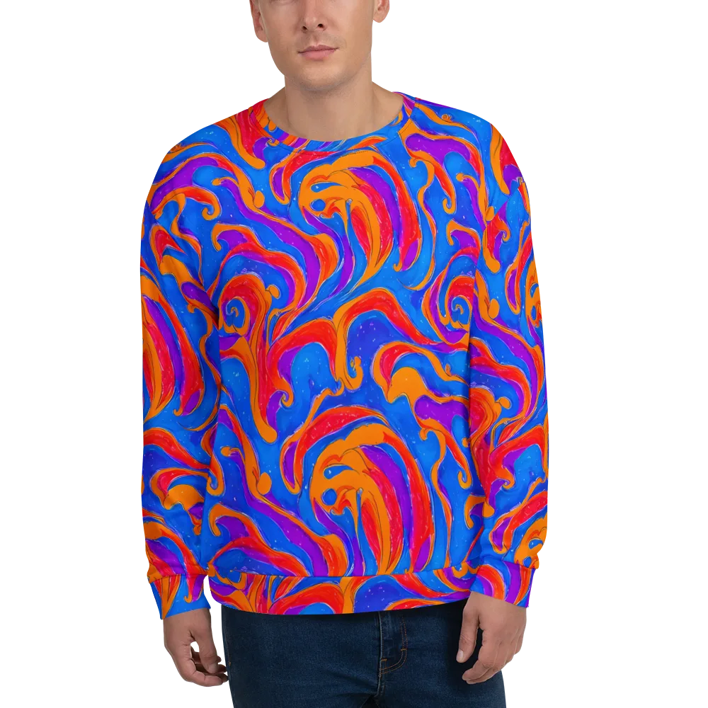 Kinetic Aura on Sweatshirt — Front