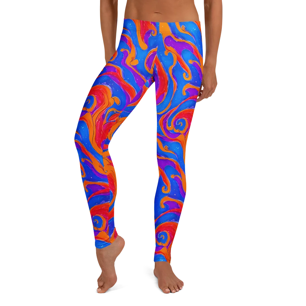 Kinetic Aura on Leggings — Front