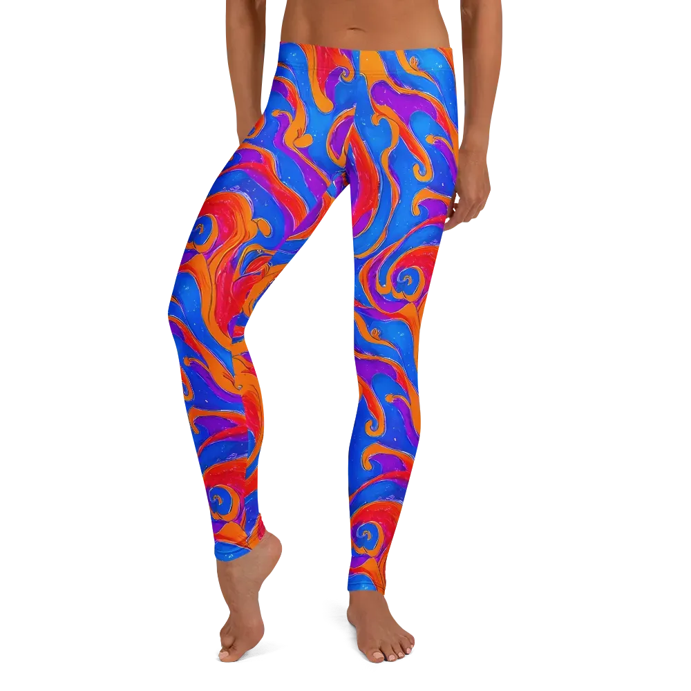Kinetic Aura on Leggings — Front