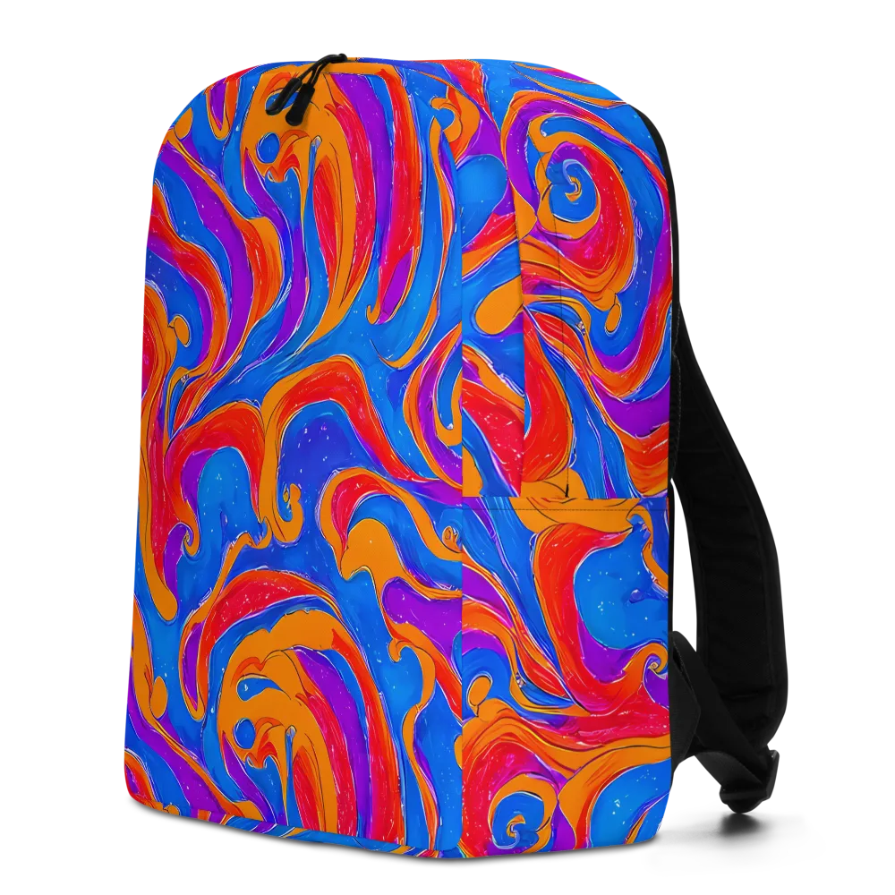 Kinetic Aura on Minimalist Backpack — Left