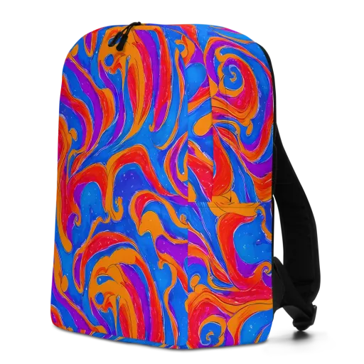Kinetic Aura on a Minimalist Backpack