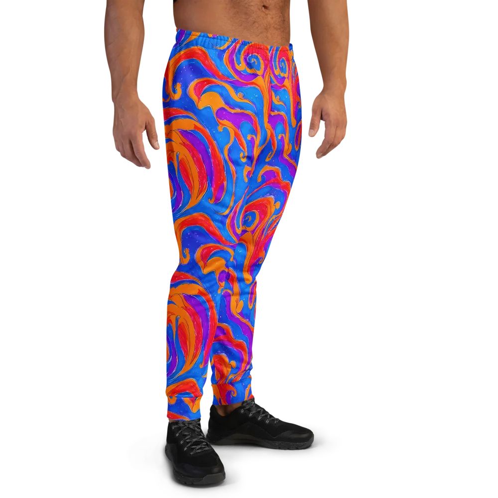 Kinetic Aura on Men's Joggers — Right