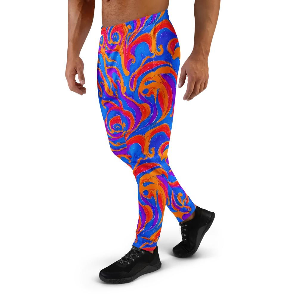 Kinetic Aura on Men's Joggers — Left