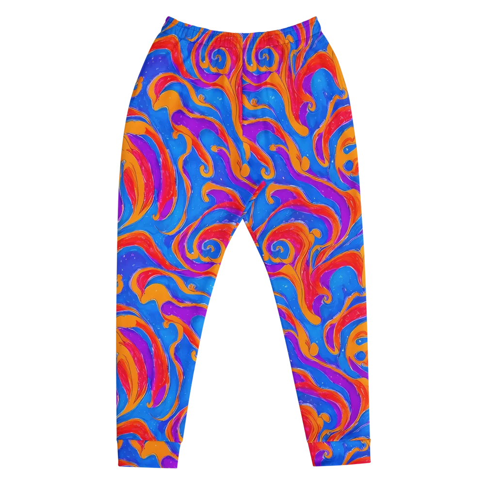Kinetic Aura on Men's Joggers — Front
