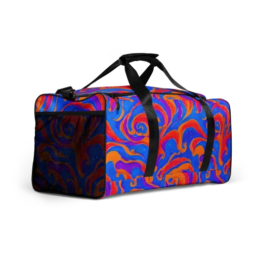 Kinetic Aura on a Duffle Bag
