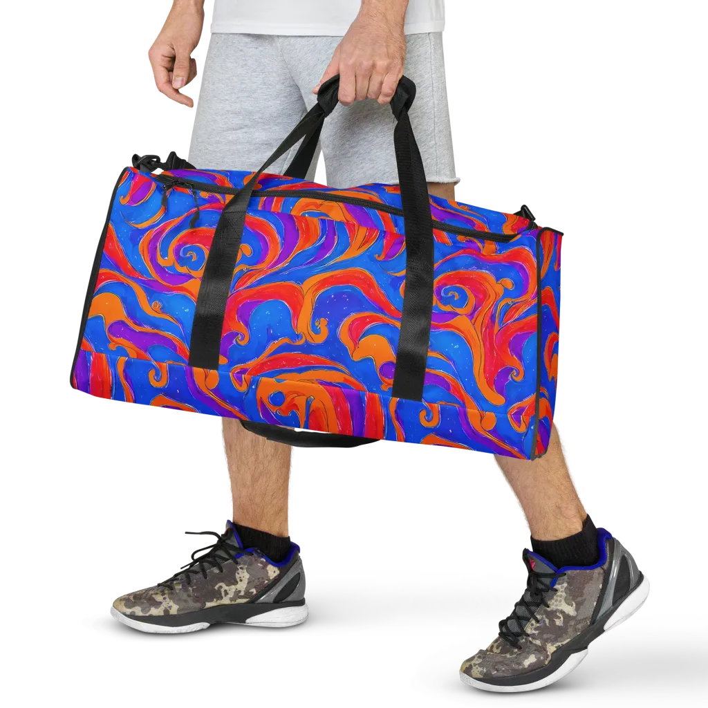 Kinetic Aura on Duffle Bag — Front