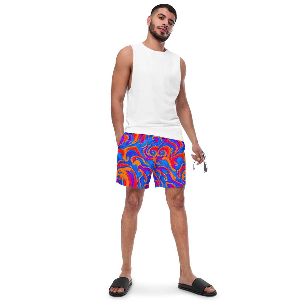 Kinetic Aura on Swim Trunks — Front
