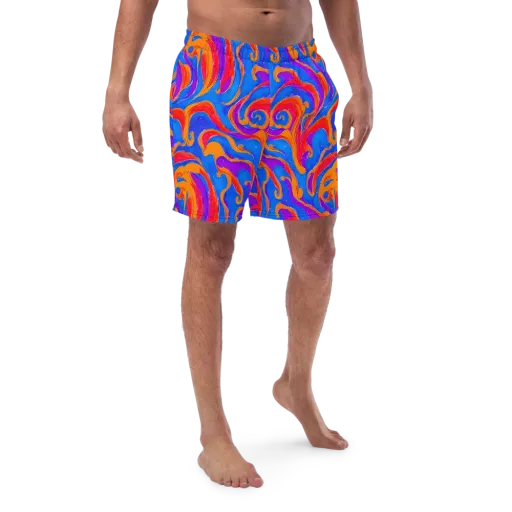 Kinetic Aura on a Swim Trunks