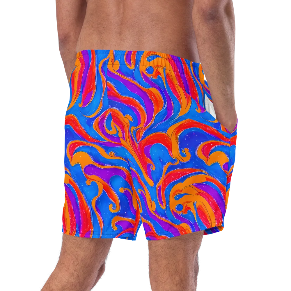 Kinetic Aura on Swim Trunks — Right Back