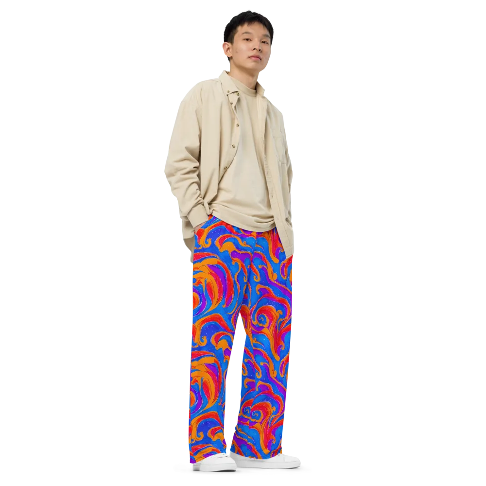 Kinetic Aura on Wide-Leg Pants — Right Front
