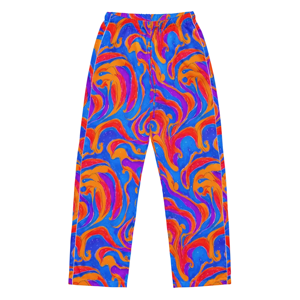 Kinetic Aura on Women's Pajama Pants — Front