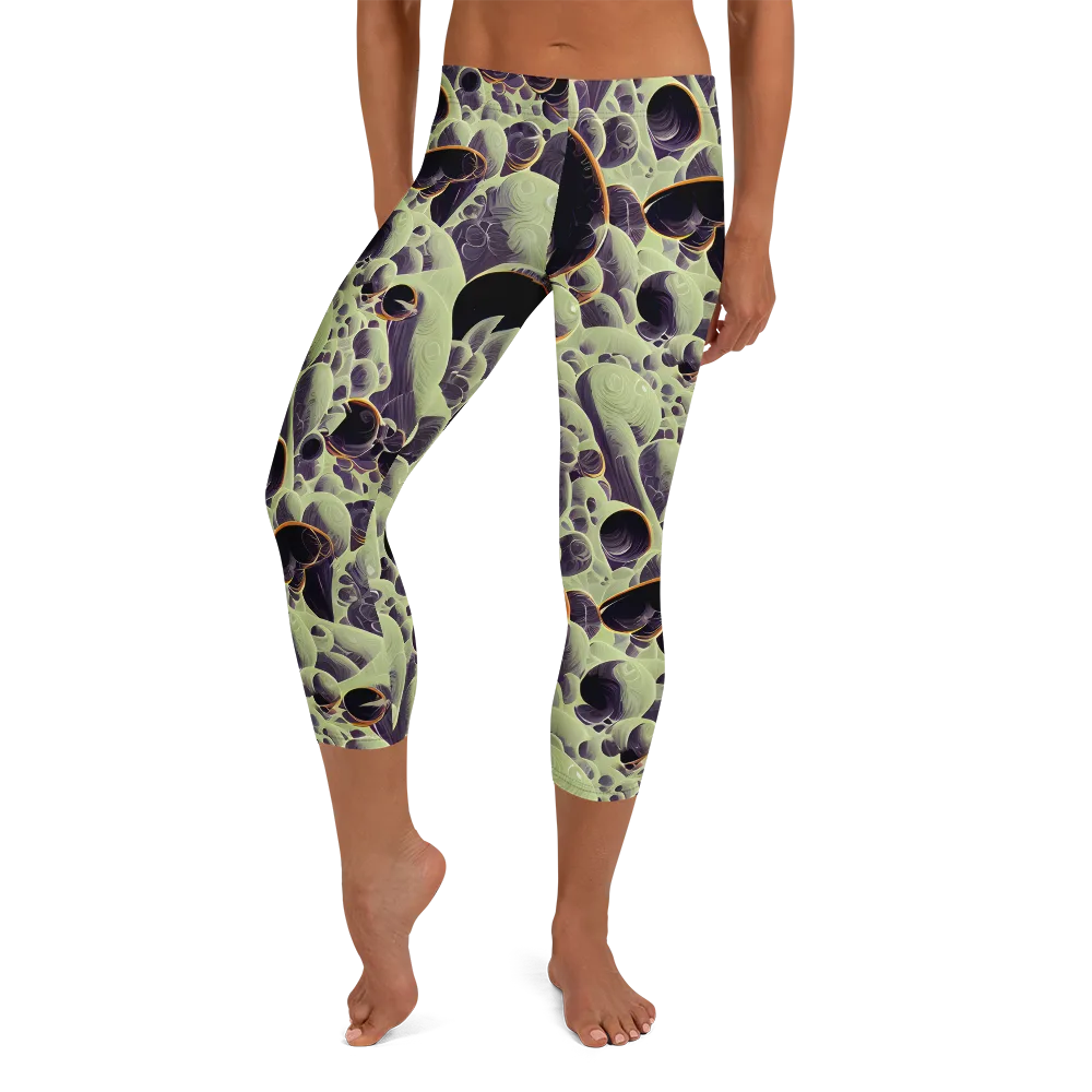 Acid Organica on Capri Leggings — Front