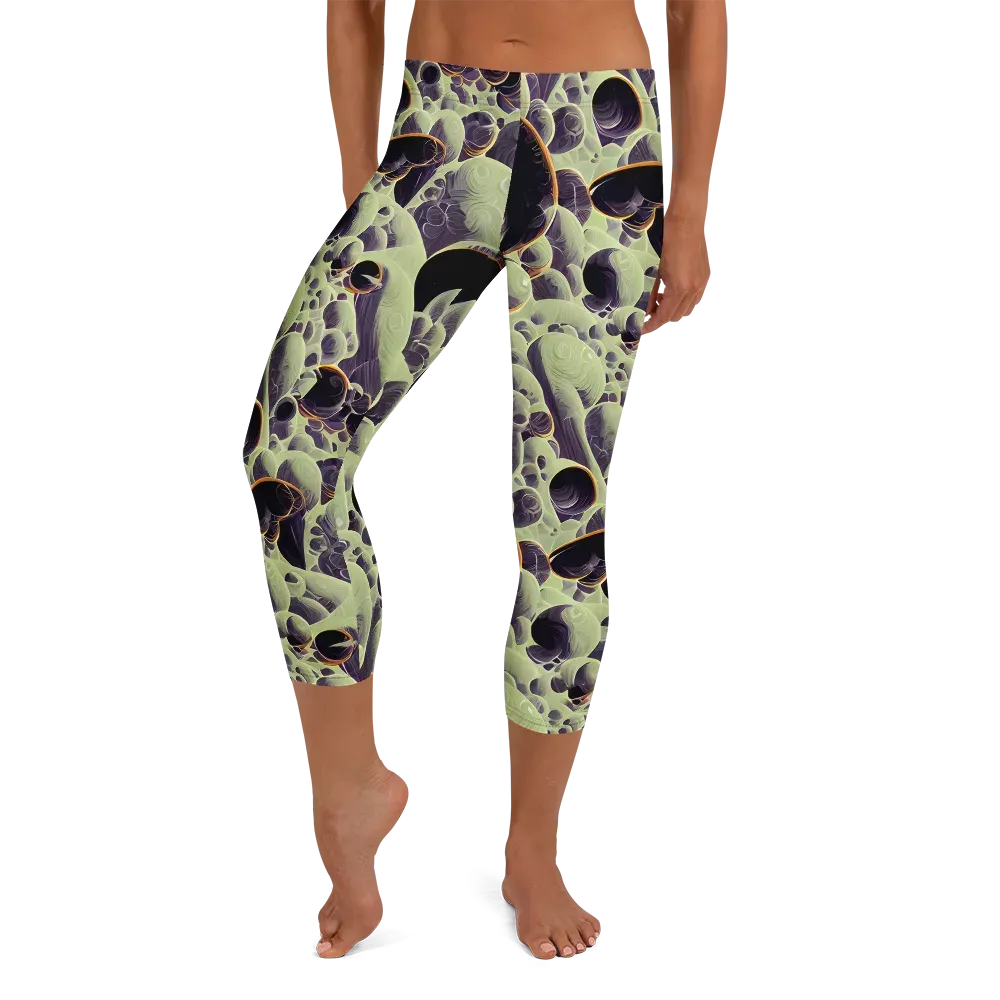 Acid Organica on Capri Leggings — Front