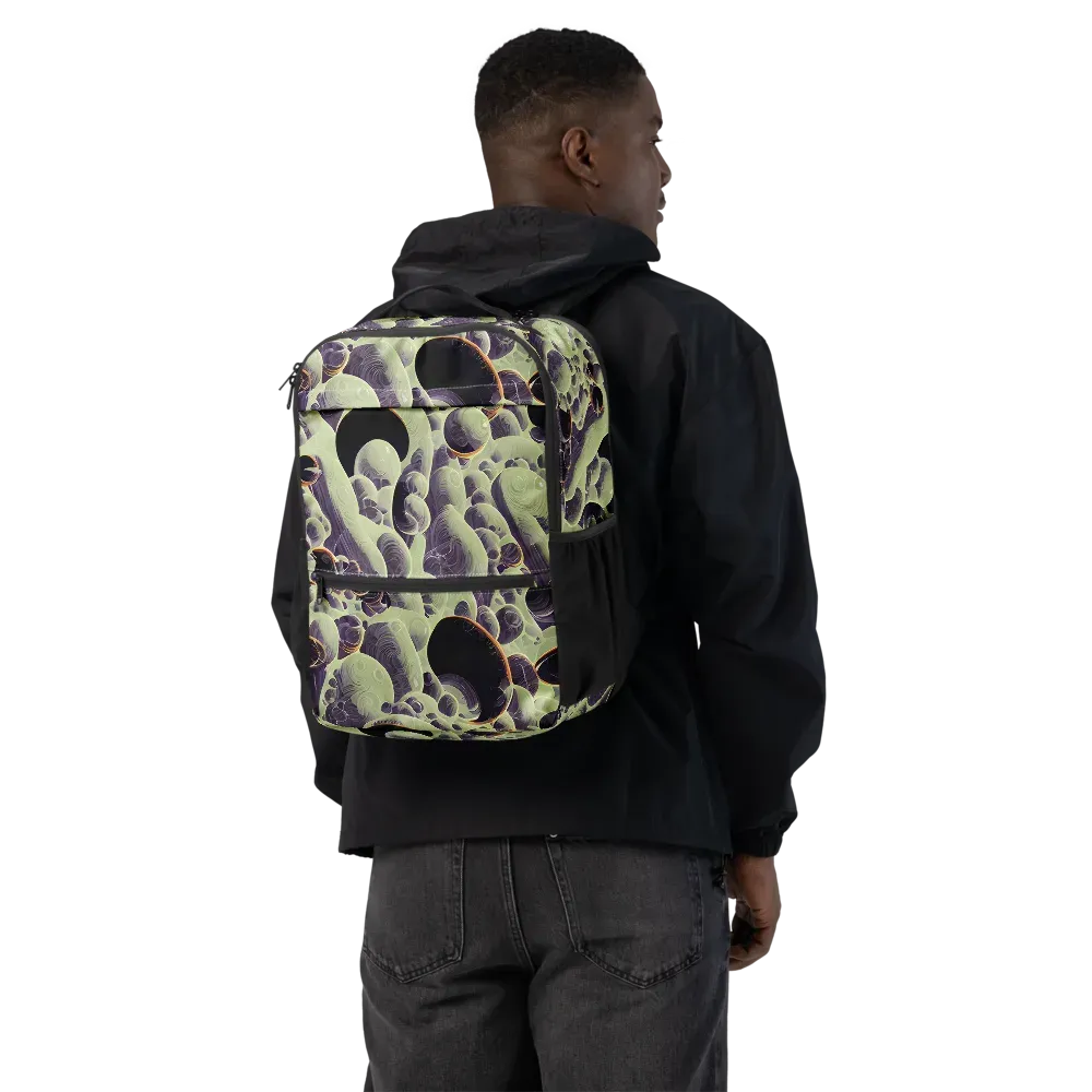 Acid Organica on Utility Backpack — Back