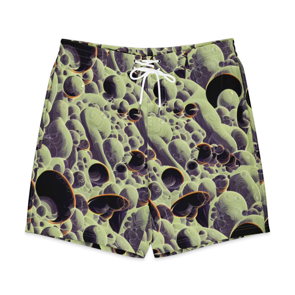 Acid Organica on Men's Board Shorts — Front