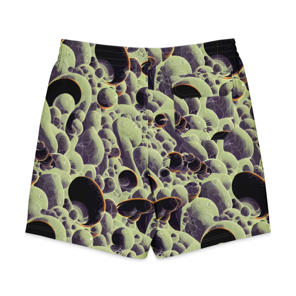 Acid Organica on Men's Board Shorts — Back