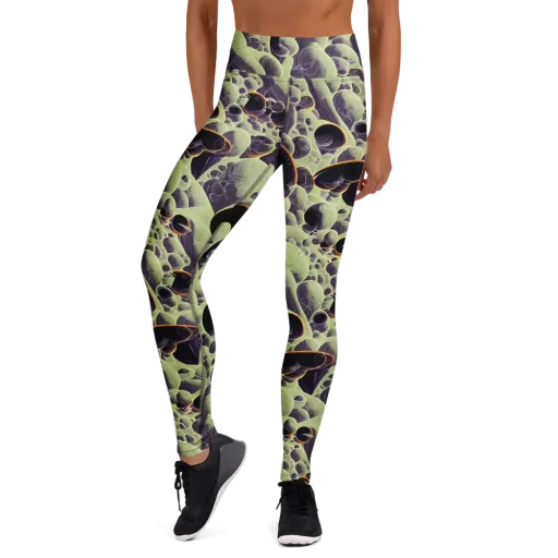 Acid Organica on a Yoga Leggings