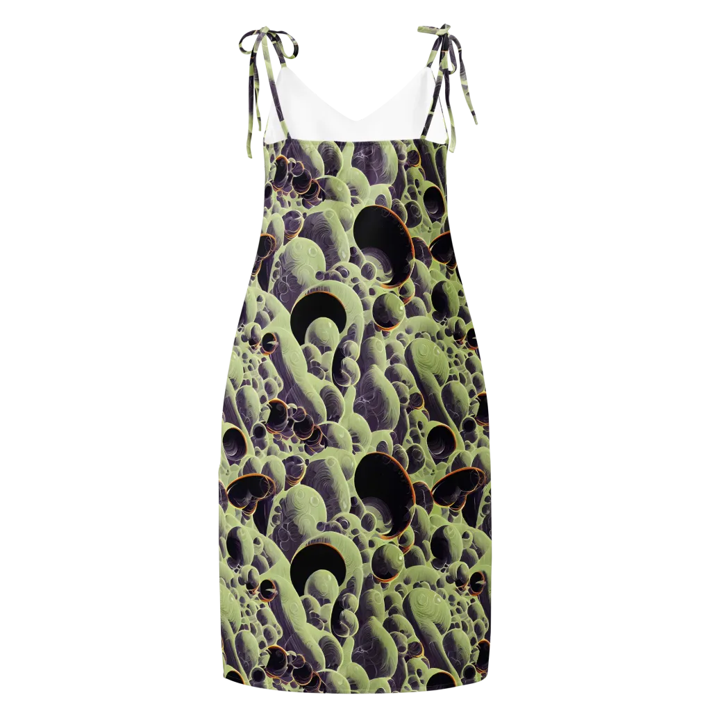 Acid Organica on Slip Dress — Back