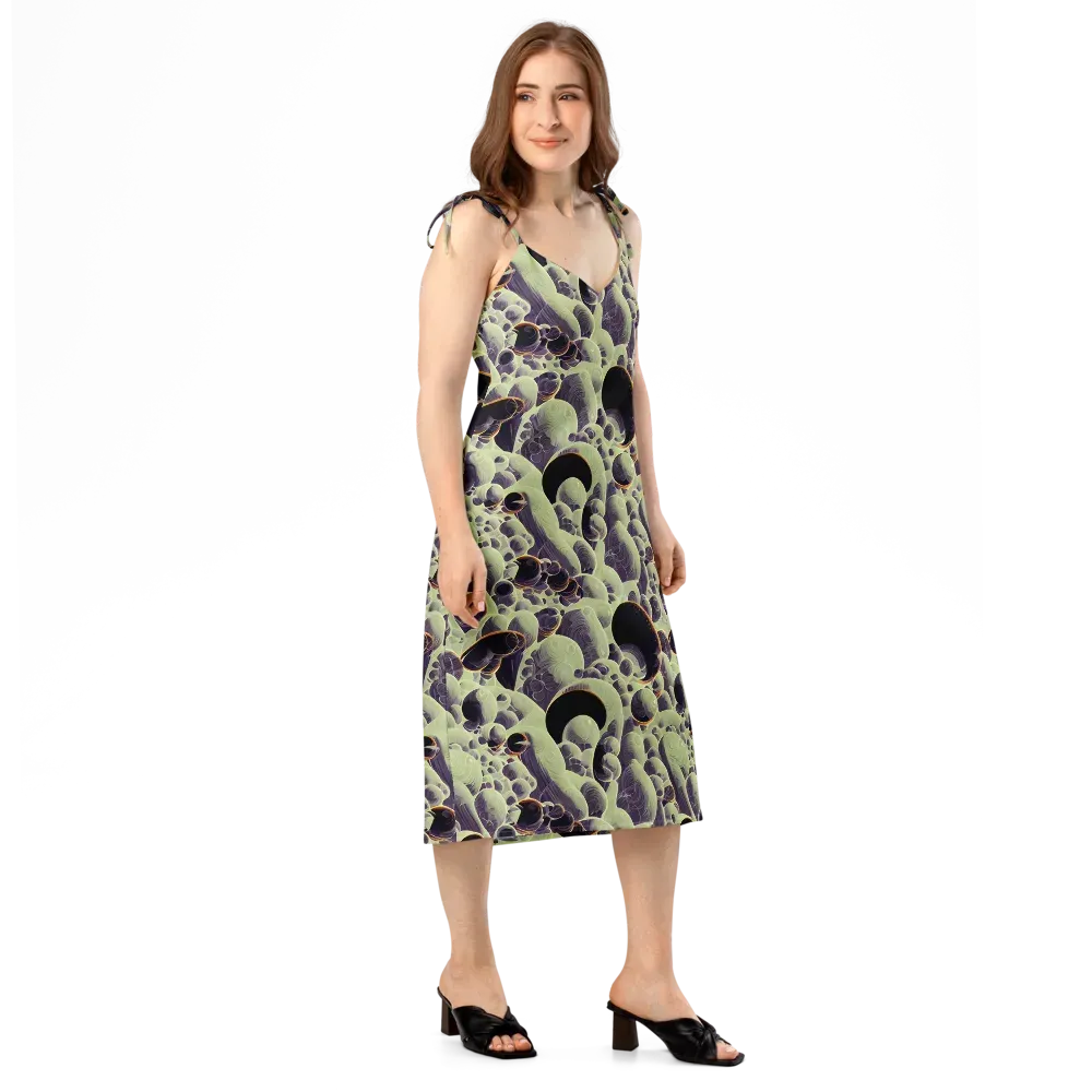Acid Organica on Slip Dress — Right Front