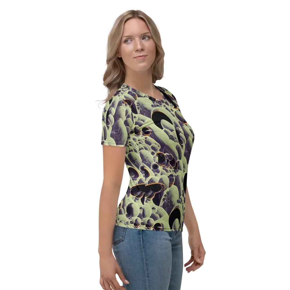 Acid Organica on Women's Crew Neck T-Shirt — Right